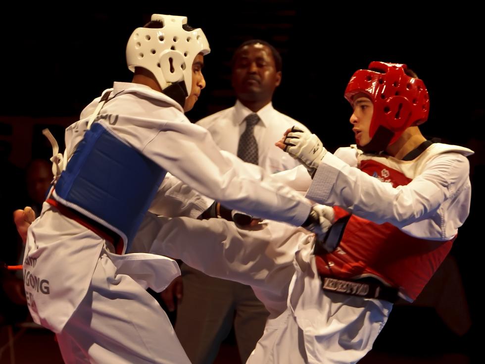 Taekwondo fight 1