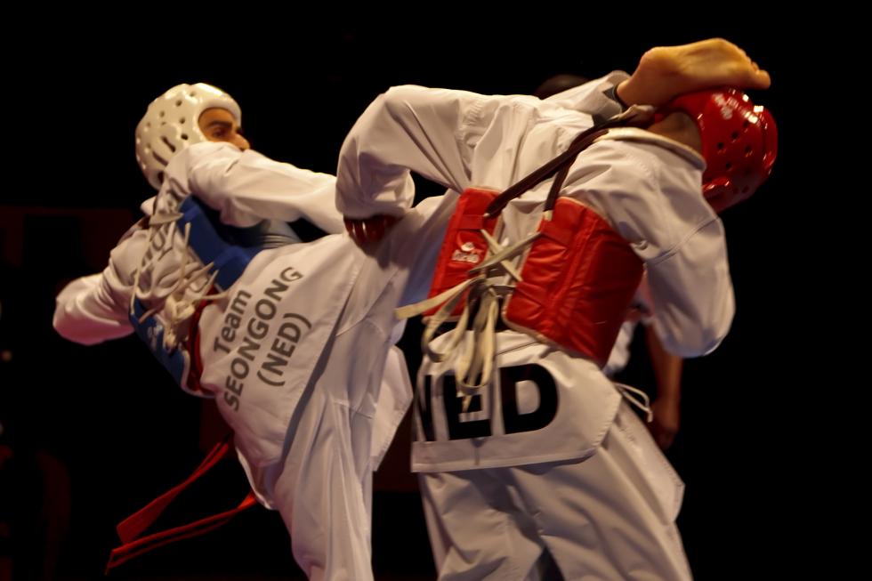 Taekwondo fight 1