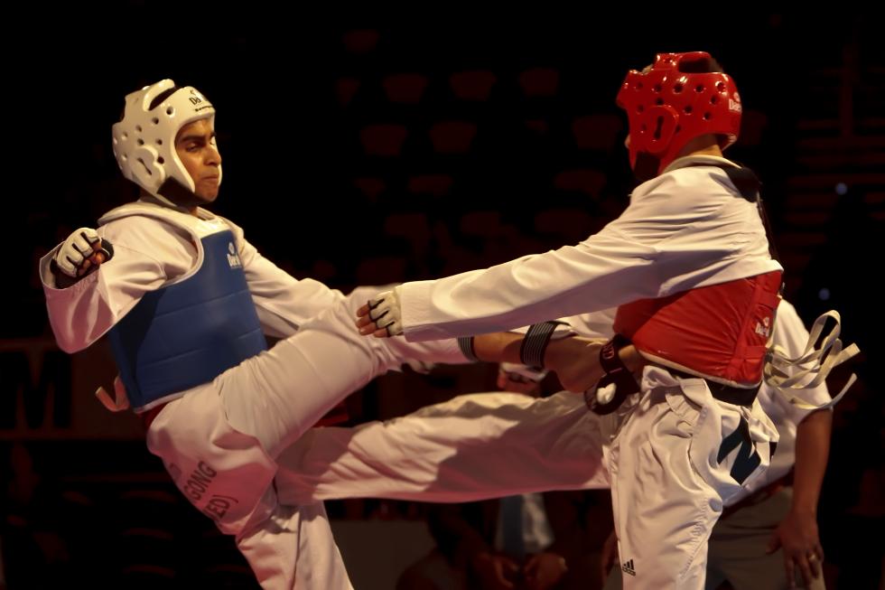 Taekwondo fight 1